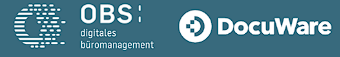 Logoleiste von OBS digitales Büromanagement und DocuWare